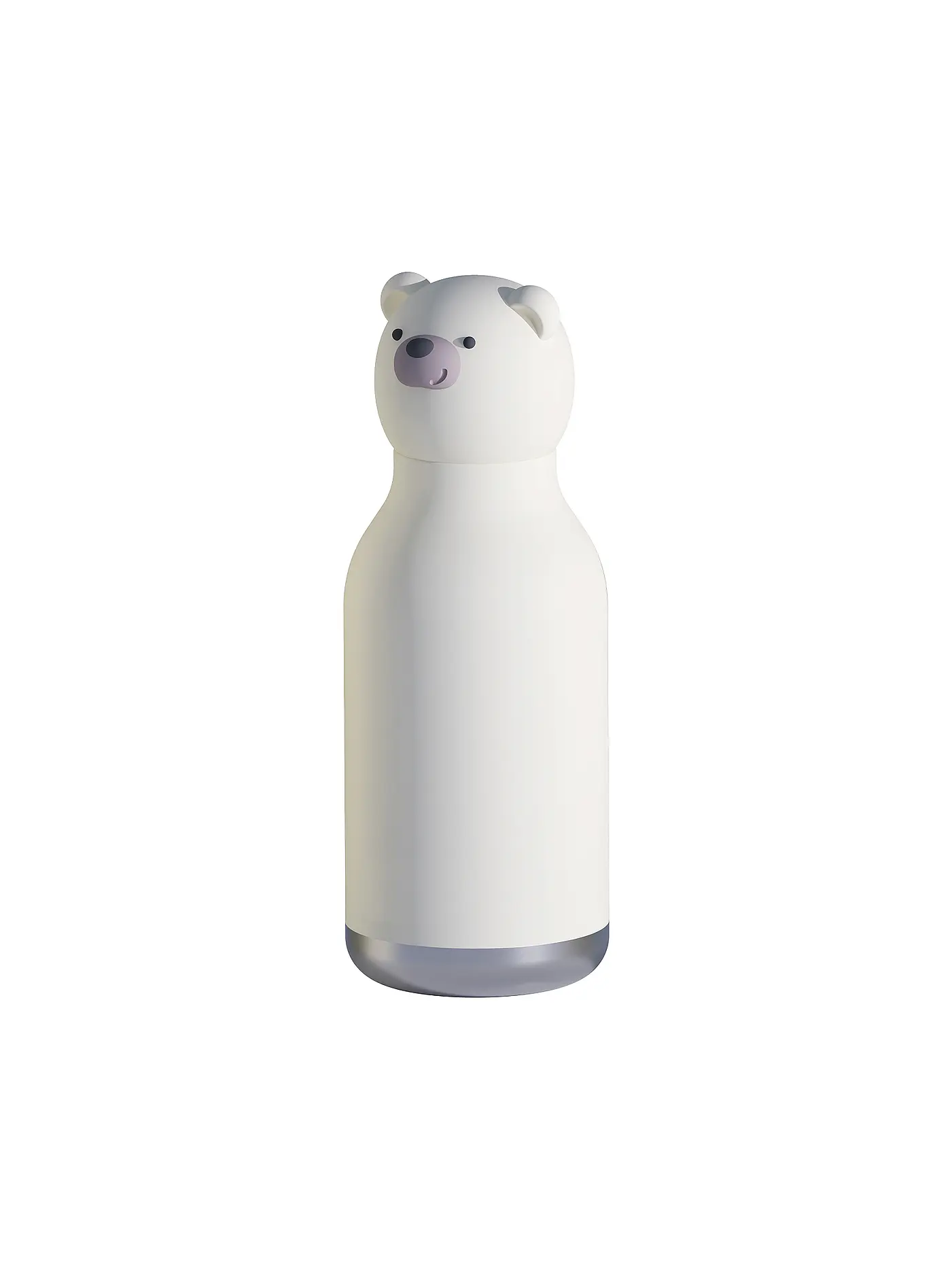 ASOBU | Isolierflasche 460ml KUH weiss / schwarz | weiss